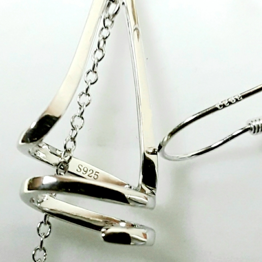 NEW S925 Prism Swarovski Element Earrings - Picture 4 of 8